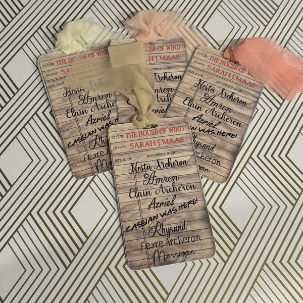 ACOTAR Inspired Bookmark - Brownie Dreams Designs