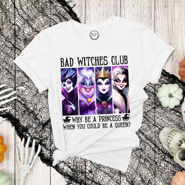 Bad Witches Club Villians Shirt or Hoodie