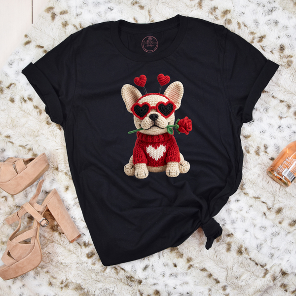 Dog Mom Valentine's Shirt - Brownie Dreams Designs