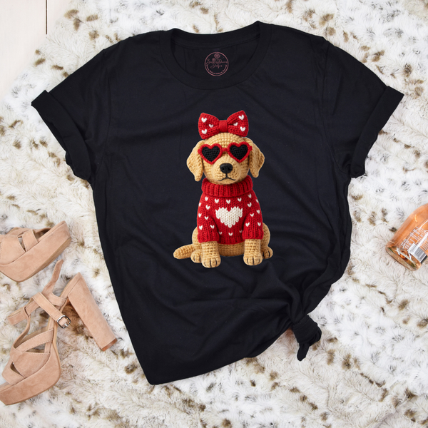 Dog Mom Valentine's Shirt - Brownie Dreams Designs