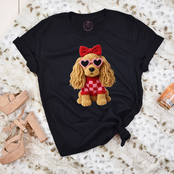 Dog Mom Valentine's Shirt - Brownie Dreams Designs