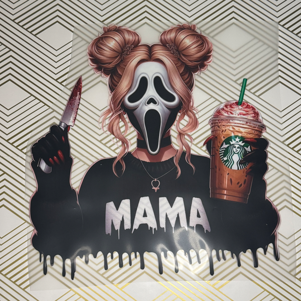 Horror Movie Mama Shirt or Hoodie Brownie Dreams Designs