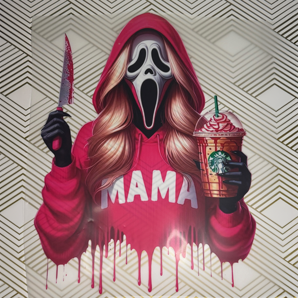 Horror Movie Mama Shirt or Hoodie Brownie Dreams Designs