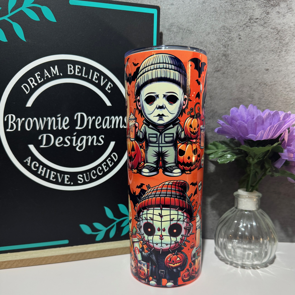 Horror Movie Character Coffee Tumbler