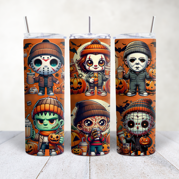 Horror Movie Character Coffee Tumbler