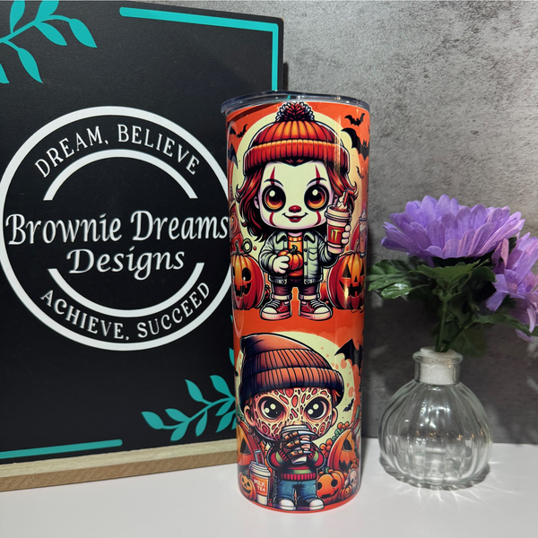 Horror Movie Character Coffee Tumbler