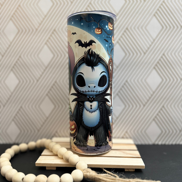 Nightmare Before Christmas Stitch Tumbler