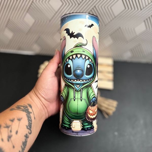 Nightmare Before Christmas Stitch Tumbler