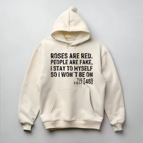 Roses are Red, People Are Fake First 48 Anti Valentine True Crime Shirt or Hoodie