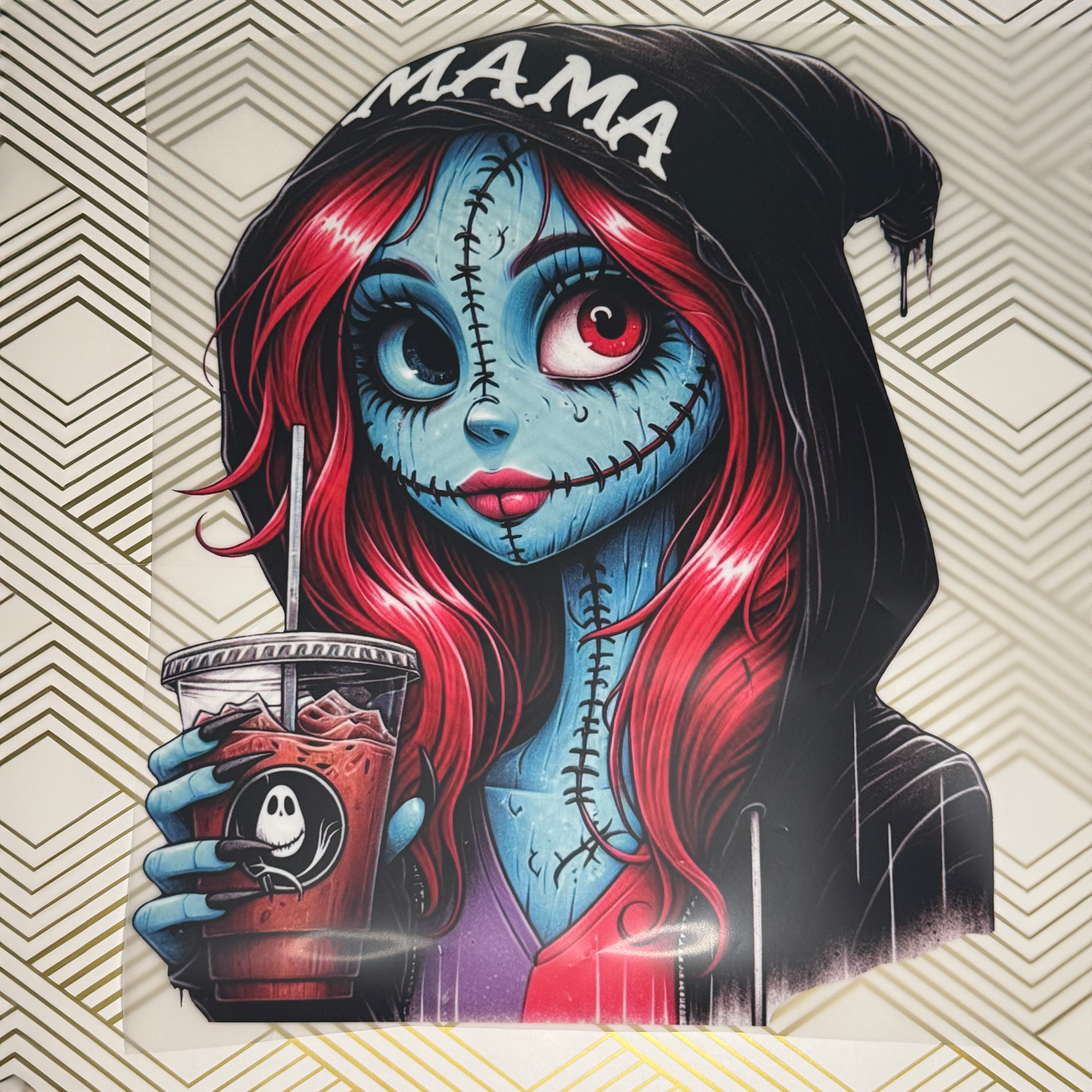 Horror Movie Mama Shirt or Hoodie Brownie Dreams Designs