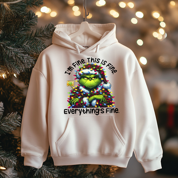I'm Fine. This is Fine. Everything's Fine Shirt or Hoodie. Brownie Dreams Designs