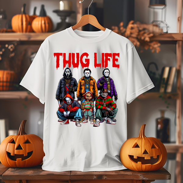 Thug Life Horror Movie Halloween Shirt