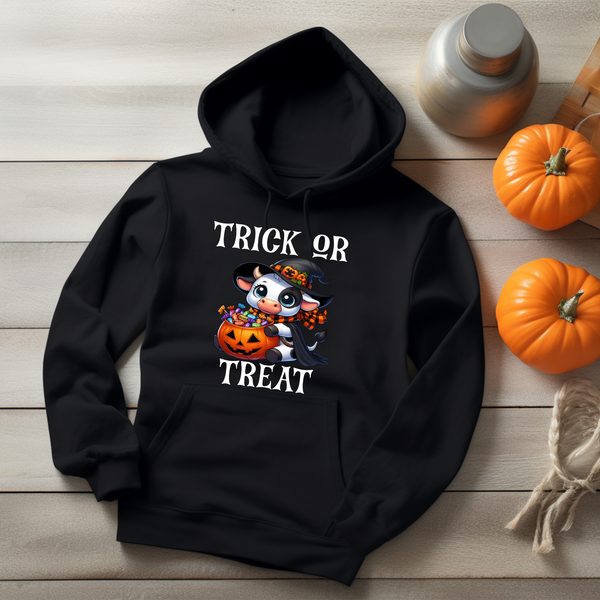 Cute Halloween Cow Shirt or Hoodie