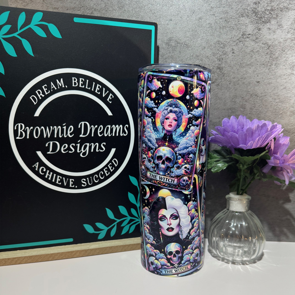 Villians Tarot Card Tumbler