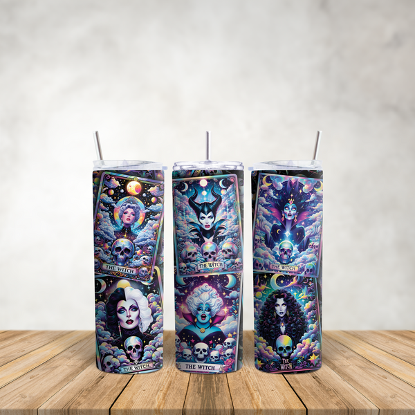 Villians Tarot Card Tumbler