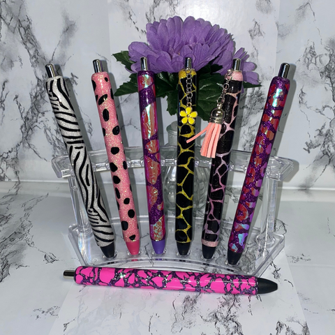 Animal Print Inkjoy Glitter Gel Pens