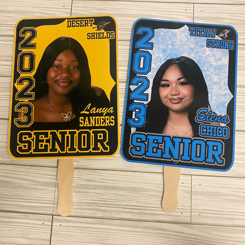 Custom Graduation Fan - Brownie Dreams Designs