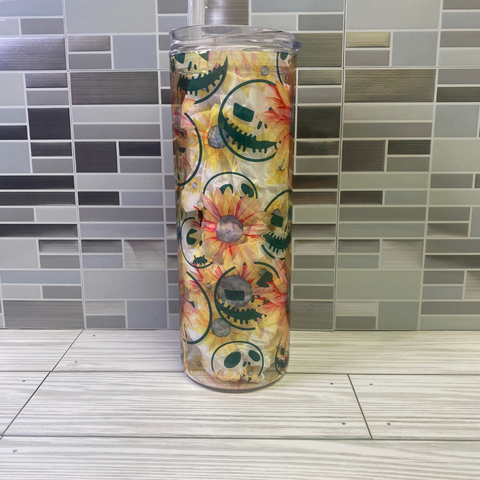 Sunflower Jack  Glass Tumbler